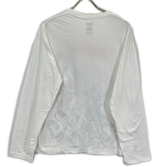 HOLIDAY ホリデー 23201106 ホワイト イラストプリント 長袖Tシャツ トップス