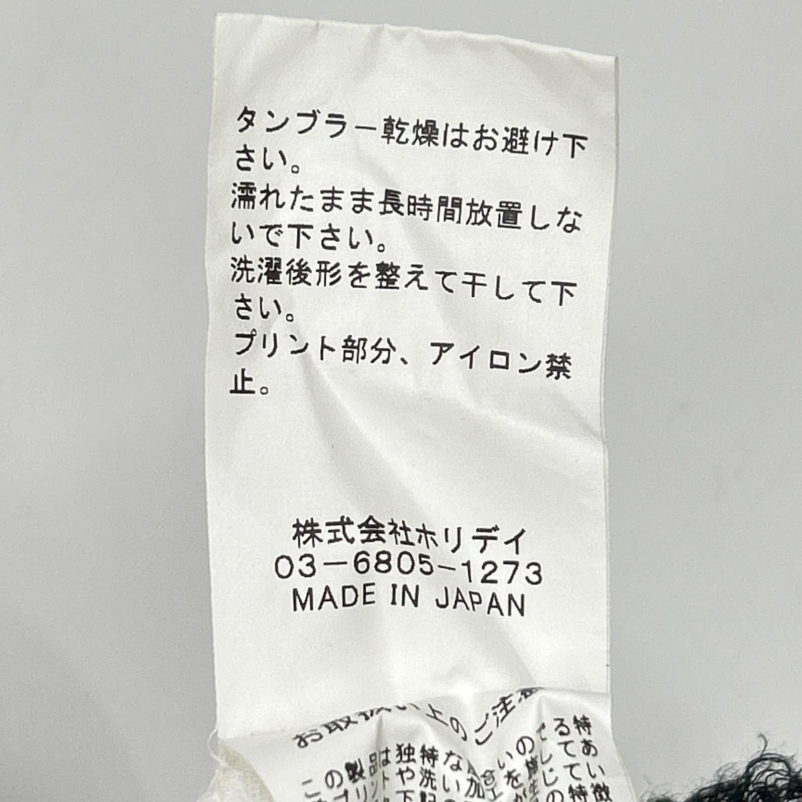 HOLIDAY ホリデー 23201106 ホワイト イラストプリント 長袖Tシャツ トップス
