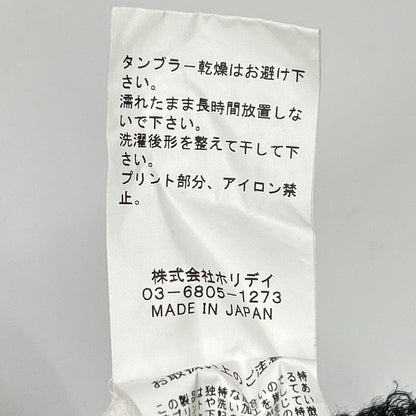 HOLIDAY ホリデー 23201106 ホワイト イラストプリント 長袖Tシャツ トップス