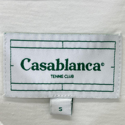 CASABLANCA カサブランカ 22SS-3 ホワイト JERSEY SCREEN PRINTED T-SHIRT トップス