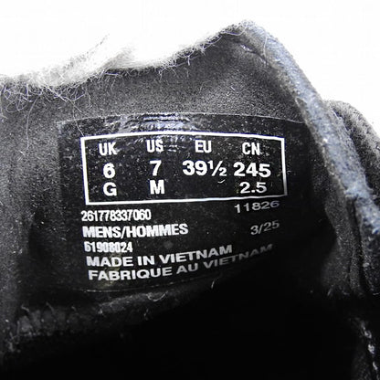 Clarks クラークス 新品同様 スエード ワラビー シューズ レディース 黒 ブラック 24cm 261778337 シューズ