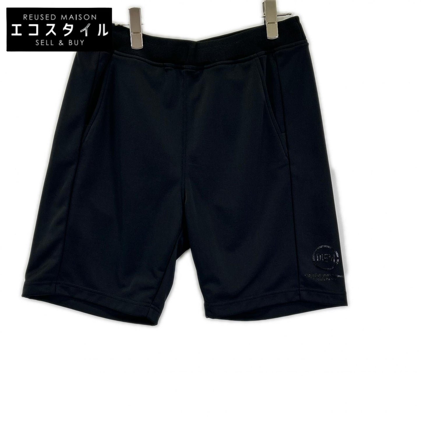 1piu1uguale3 ウノピゥウノウグァーレトレ SRP019-SPO012 ブラック SPORT C DIEM RELUX JUST SHORTS パンツ ボトムス