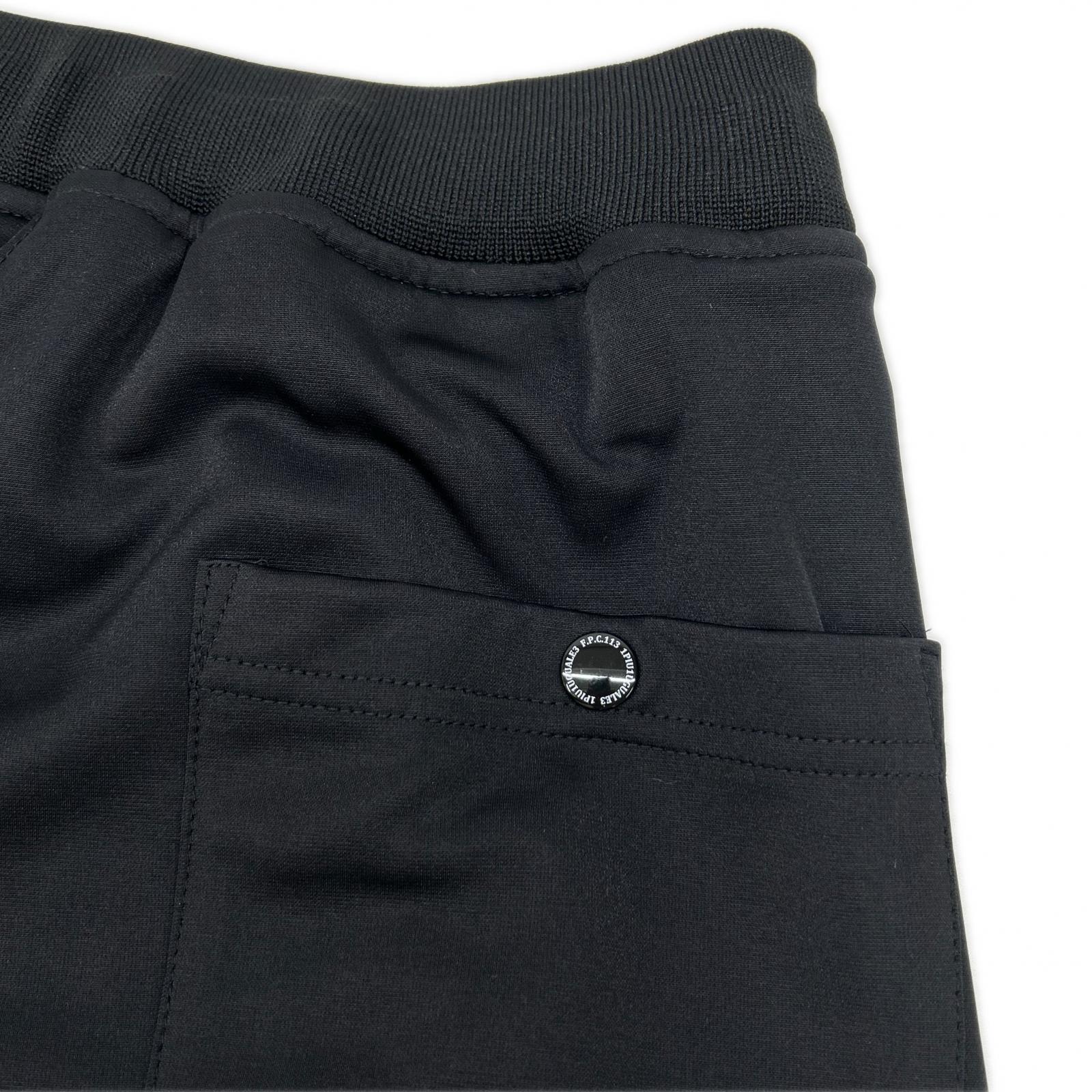 1piu1uguale3 ウノピゥウノウグァーレトレ SRP019-SPO012 ブラック SPORT C DIEM RELUX JUST SHORTS パンツ ボトムス