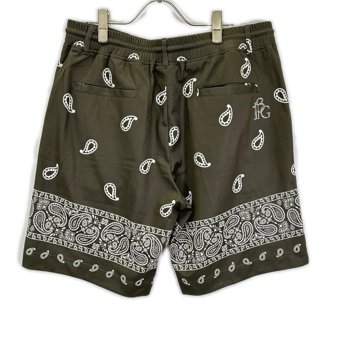 1piu1uguale3 ウノピゥウノウグァーレトレ GRP182-GPE006 カーキ GOLF BANDANA SHORTS パンツ ボトムス