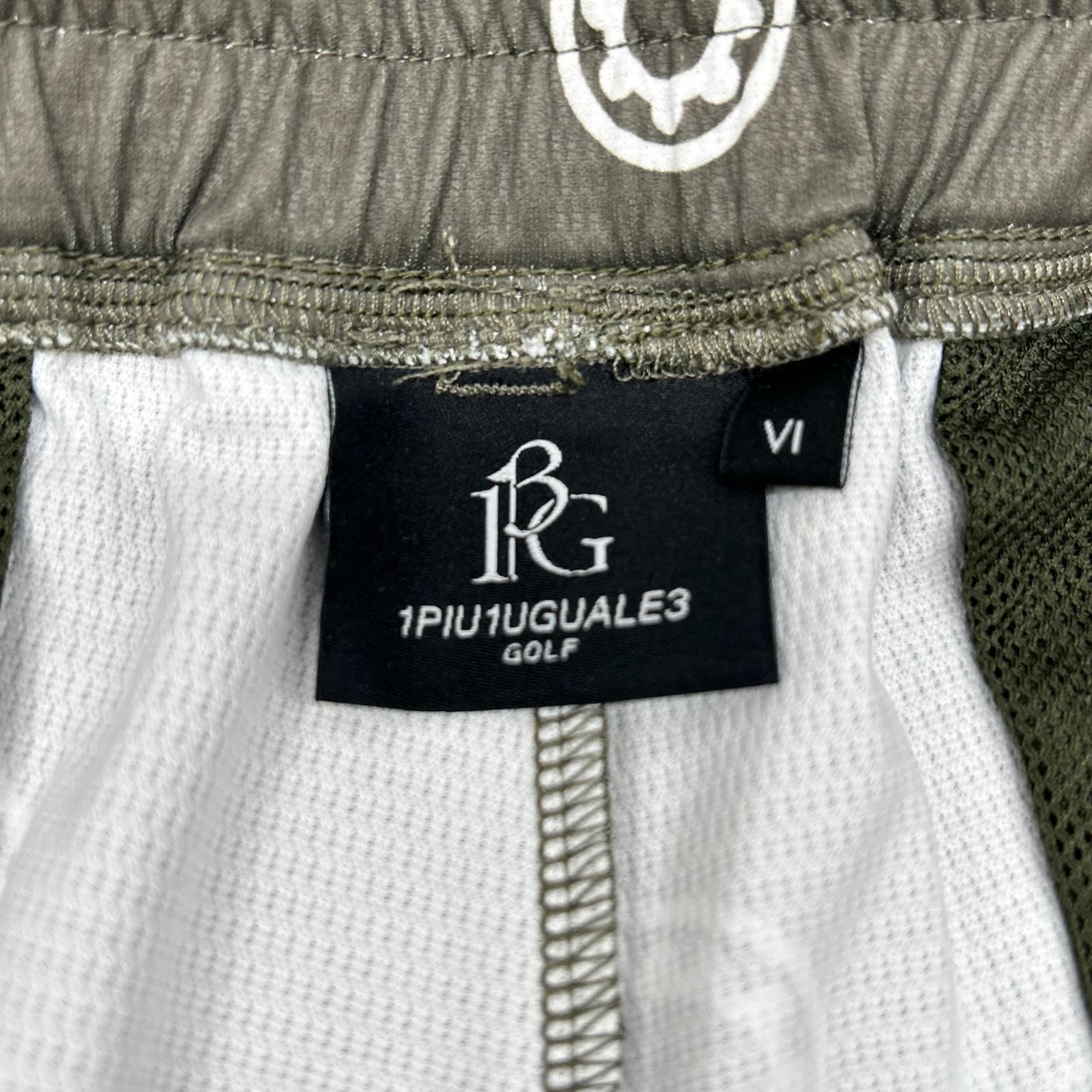 1piu1uguale3 ウノピゥウノウグァーレトレ GRP182-GPE006 カーキ GOLF BANDANA SHORTS パンツ ボトムス
