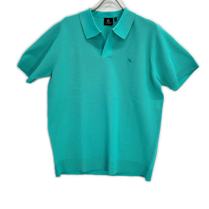 1piu1uguale3 ウノピゥウノウグァーレトレ ×HIROKUNI TOGA Vol.15 GRK091-GPE035 ターコイズ SKIPPER POLO トップス トップス