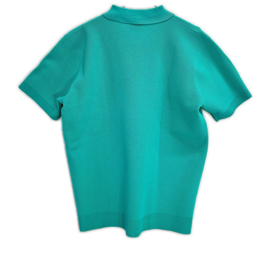 1piu1uguale3 ウノピゥウノウグァーレトレ ×HIROKUNI TOGA Vol.15 GRK091-GPE035 ターコイズ SKIPPER POLO トップス トップス