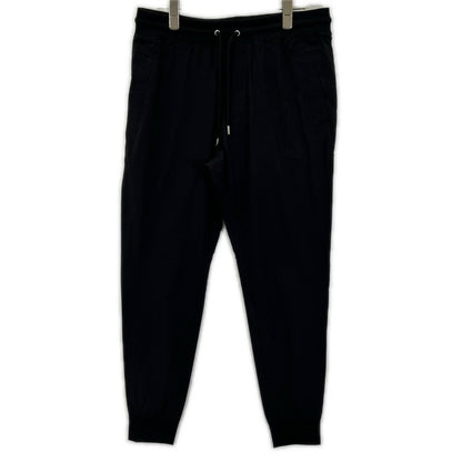 1piu1uguale3 ウノピゥウノウグァーレトレ MRP572-NYU069 ブラック RIB PANTS / KAJI 4WAY NYLON パンツ ボトムス