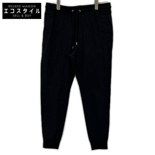 1piu1uguale3 ウノピゥウノウグァーレトレ MRP572-NYU069 ブラック RIB PANTS / KAJI 4WAY NYLON パンツ ボトムス
