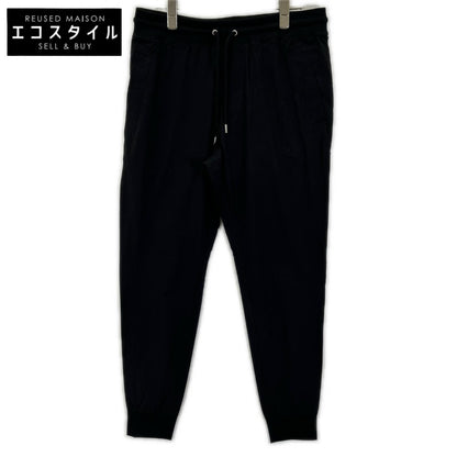 1piu1uguale3 ウノピゥウノウグァーレトレ MRP572-NYU069 ブラック RIB PANTS / KAJI 4WAY NYLON パンツ ボトムス