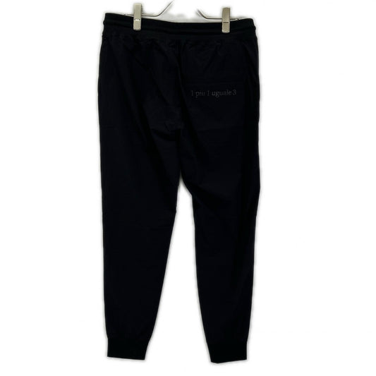 1piu1uguale3 ウノピゥウノウグァーレトレ MRP572-NYU069 ブラック RIB PANTS / KAJI 4WAY NYLON パンツ ボトムス