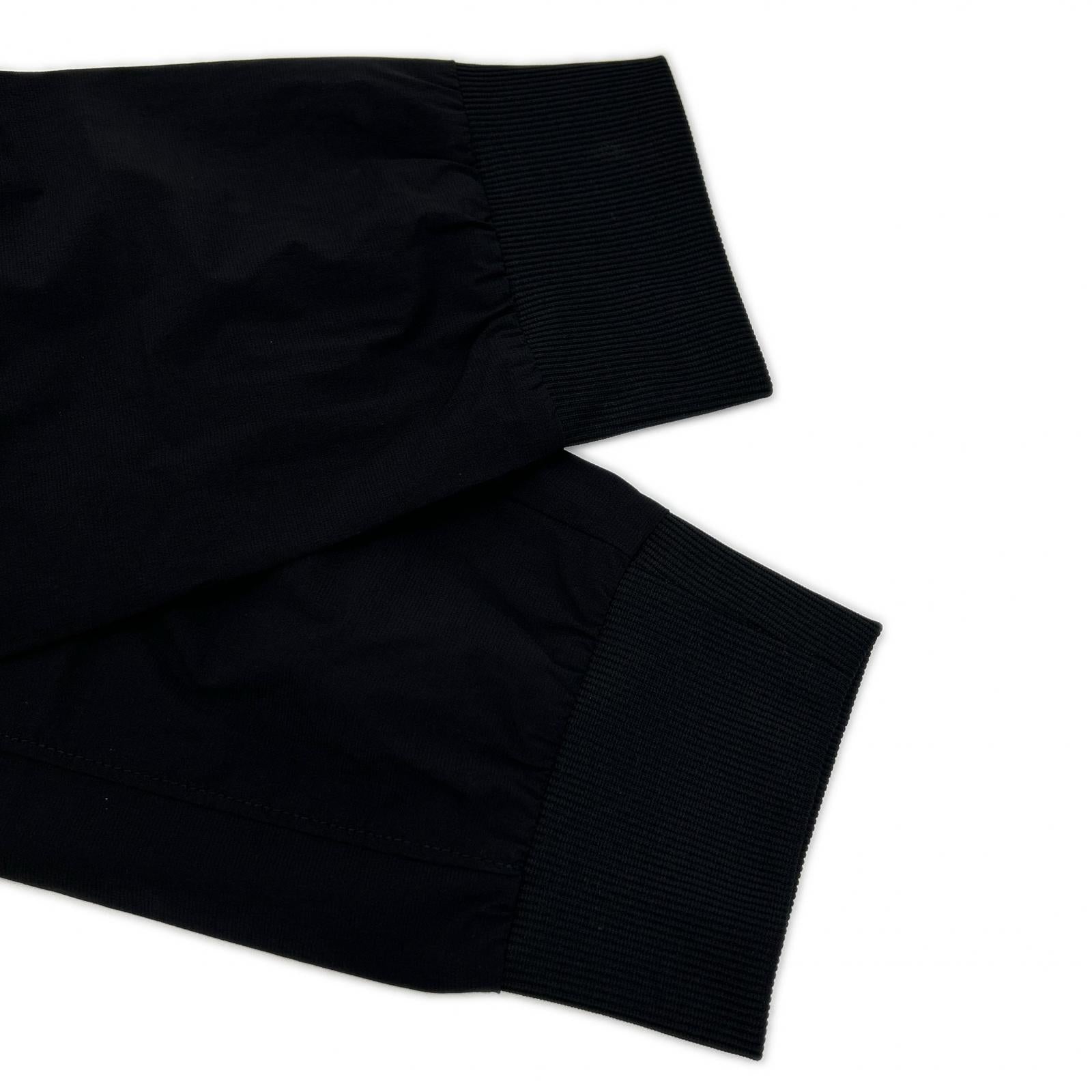 1piu1uguale3 ウノピゥウノウグァーレトレ MRP572-NYU069 ブラック RIB PANTS / KAJI 4WAY NYLON パンツ ボトムス