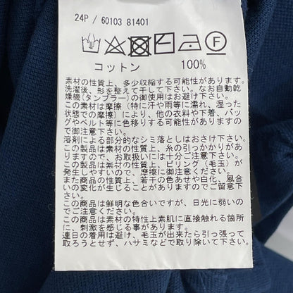 GRAN SASSO グランサッソ ブルー 24P 60103 81401 70双糸 コットン 鹿の子 ポロシャツ トップス