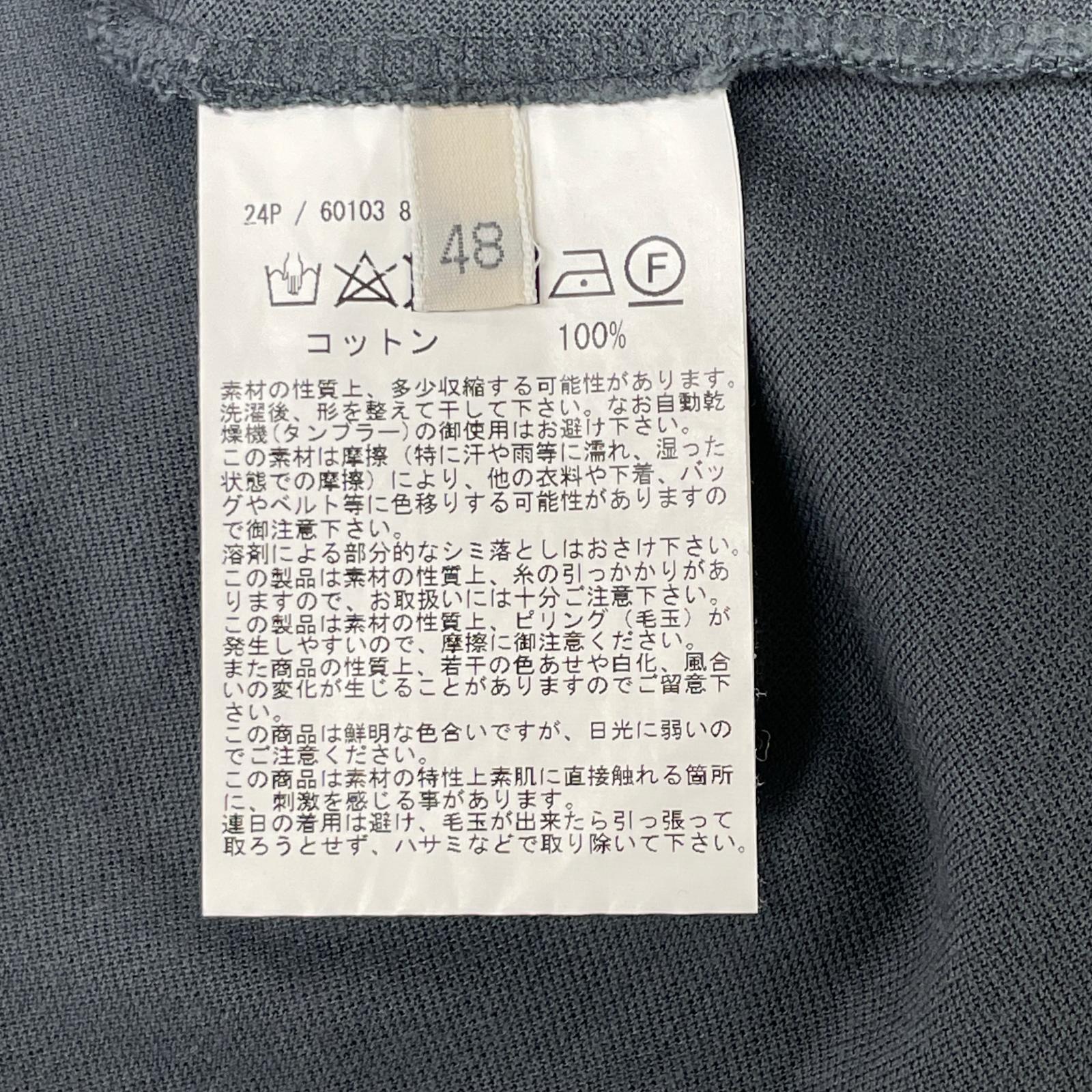 GRAN SASSO グランサッソ グレー 24P 60103 81401 70双糸 コットン 鹿の子 ポロシャツ トップス