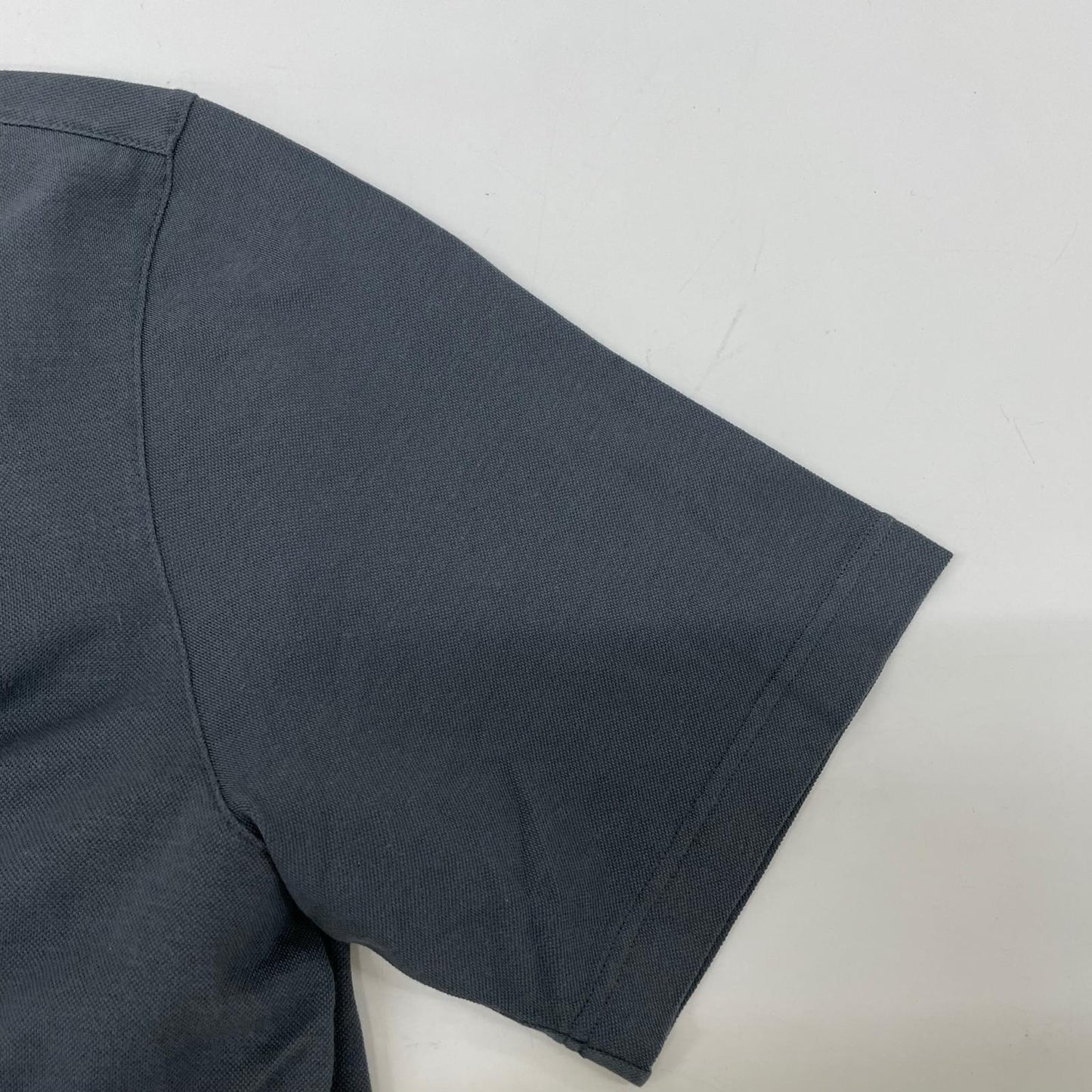 GRAN SASSO グランサッソ グレー 24P 60103 81401 70双糸 コットン 鹿の子 ポロシャツ トップス