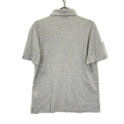 GRAN SASSO グランサッソ ライトグレー 24P 60103 81401 70双糸 コットン 鹿の子 ポロシャツ トップス