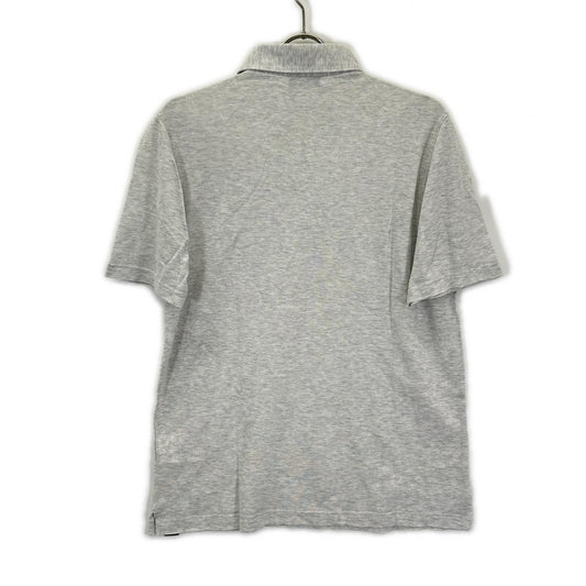 GRAN SASSO グランサッソ ライトグレー 24P 60103 81401 70双糸 コットン 鹿の子 ポロシャツ トップス