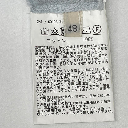 GRAN SASSO グランサッソ ライトブルー 24P 60103 81401 70双糸 コットン 鹿の子 ポロシャツ トップス