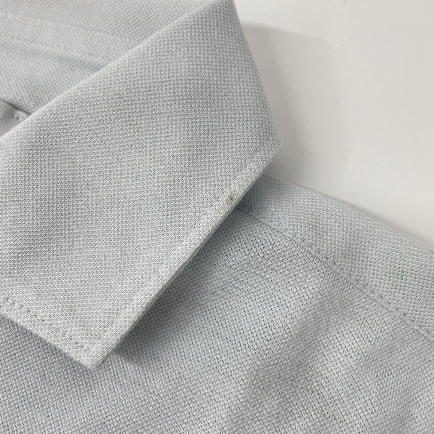 GRAN SASSO グランサッソ ライトブルー 24P 60103 81401 70双糸 コットン 鹿の子 ポロシャツ トップス