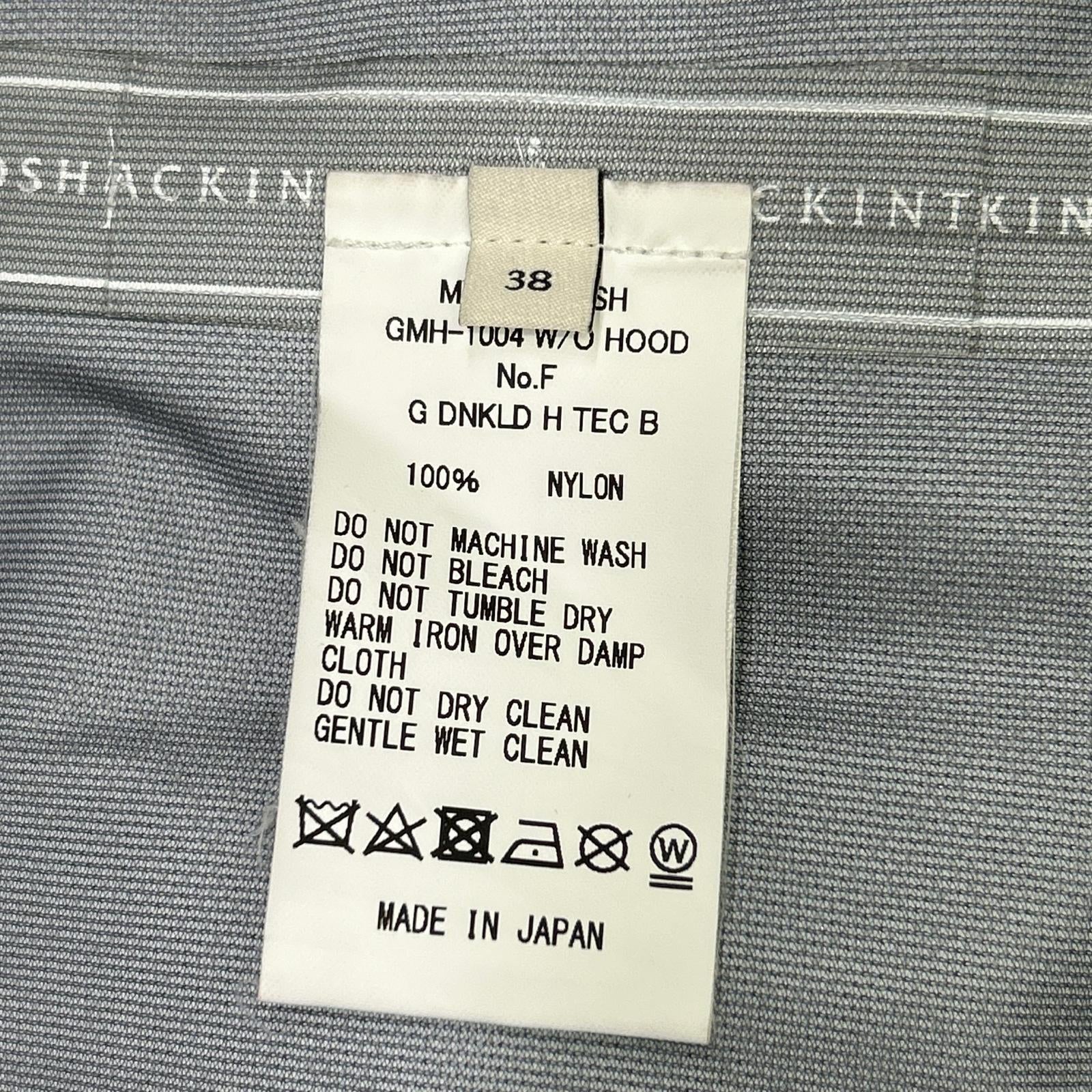 MACKINTOSH マッキントッシュ GMH-1004 20年 ネイビー G DNKLD H TEC B ナイロンステンカラー コート コート