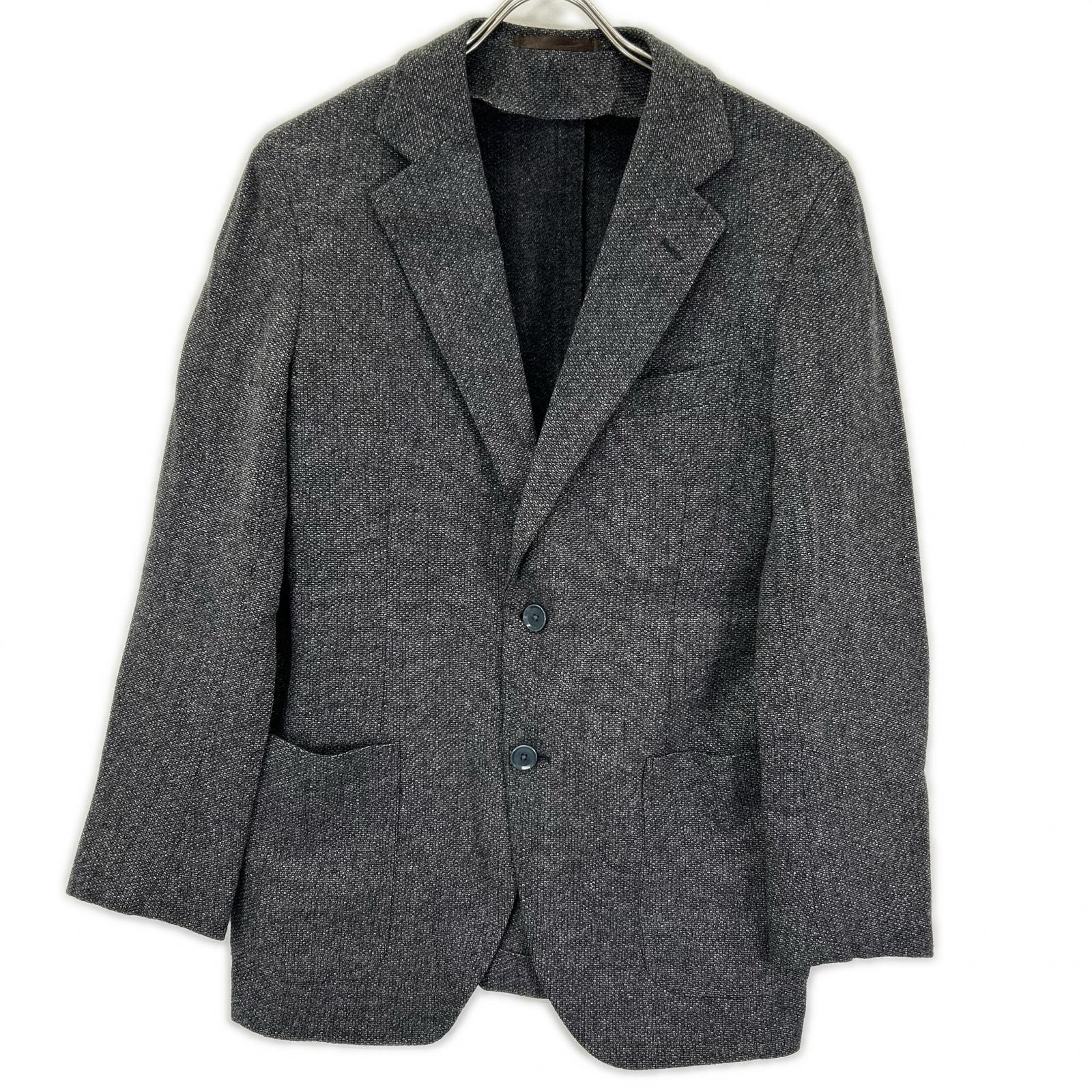 TOMORROWLAND PILGRIM Tomorrowland Pilgrim Gray Zegna Fabric Cashmere-Blend Wool 2-Button Tailored Jacket Jacket