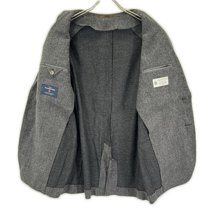 TOMORROWLAND PILGRIM Tomorrowland Pilgrim Gray Zegna Fabric Cashmere-Blend Wool 2-Button Tailored Jacket Jacket