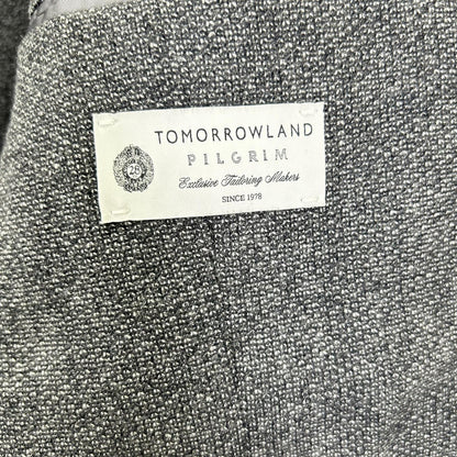 TOMORROWLAND PILGRIM Tomorrowland Pilgrim Gray Zegna Fabric Cashmere-Blend Wool 2-Button Tailored Jacket Jacket