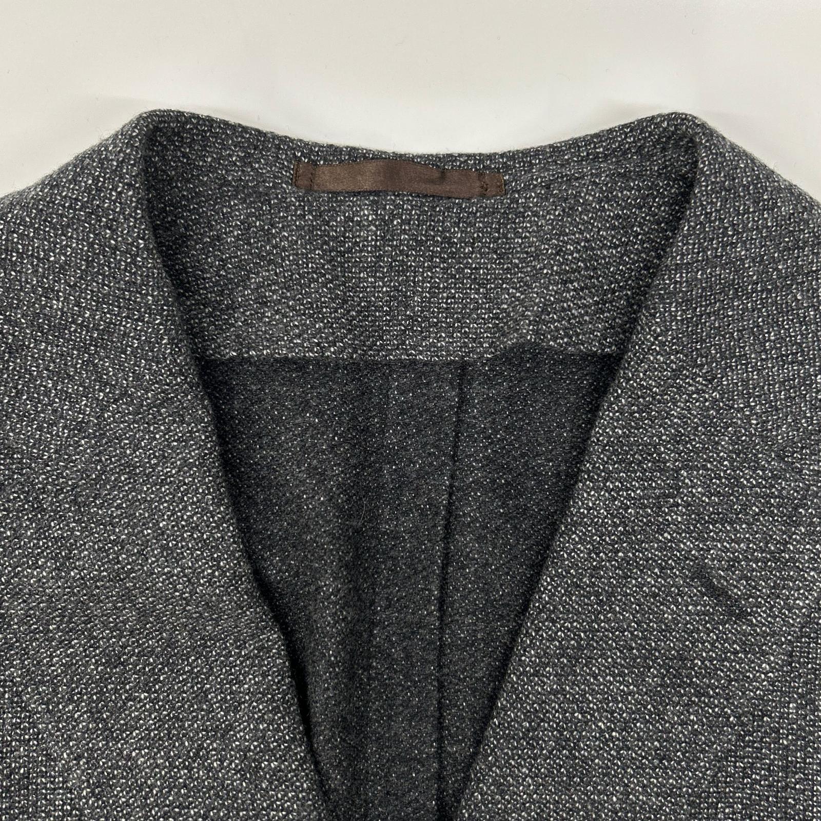 TOMORROWLAND PILGRIM Tomorrowland Pilgrim Gray Zegna Fabric Cashmere-Blend Wool 2-Button Tailored Jacket Jacket