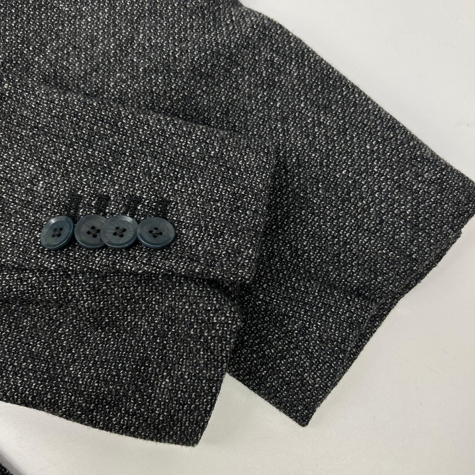 TOMORROWLAND PILGRIM Tomorrowland Pilgrim Gray Zegna Fabric Cashmere-Blend Wool 2-Button Tailored Jacket Jacket