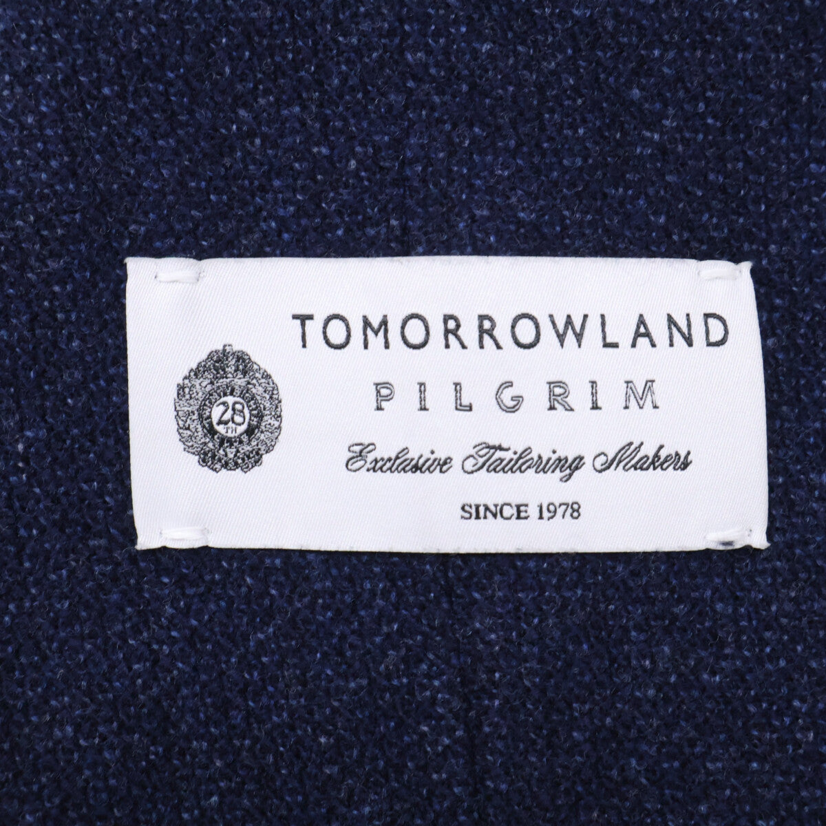 TOMORROWLAND PILGRIM トゥモローランドピルグリム 61-07-14-07104 Ermenegildo Zegna生地 カシミヤ混 テーラードジャケット ジャケット