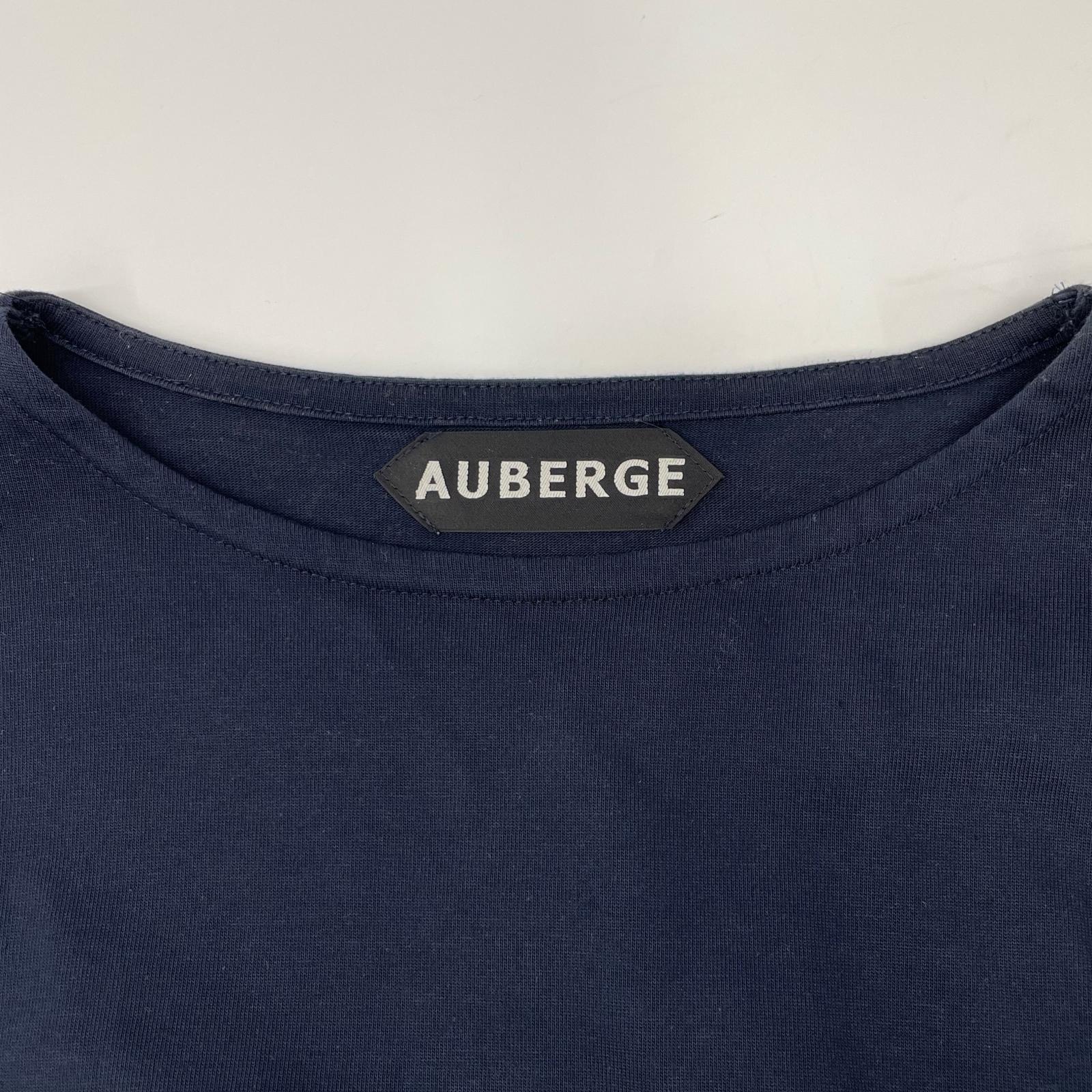 AUBERGE オーベルジュ ネイビー BONHEUR ボヌール バスクシャツ トップス