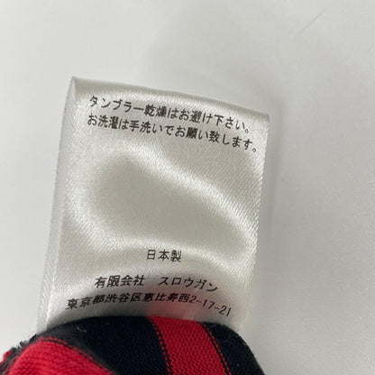 AUBERGE オーベルジュ レッド×ブラック CAMELIA マリンボーダー カットソー トップス