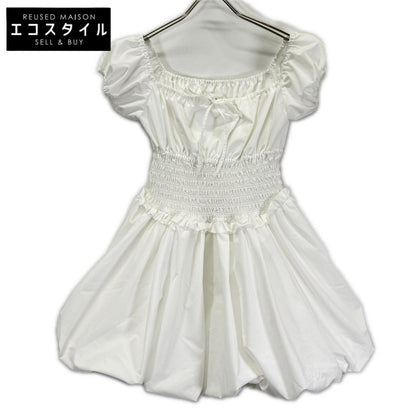Bibiy ビビィ B60-OP146 ホワイト ELODIE MINI DRESS ワンピース ワンピース