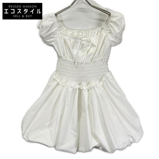 Bibiy ビビィ B60-OP146 ホワイト ELODIE MINI DRESS ワンピース ワンピース