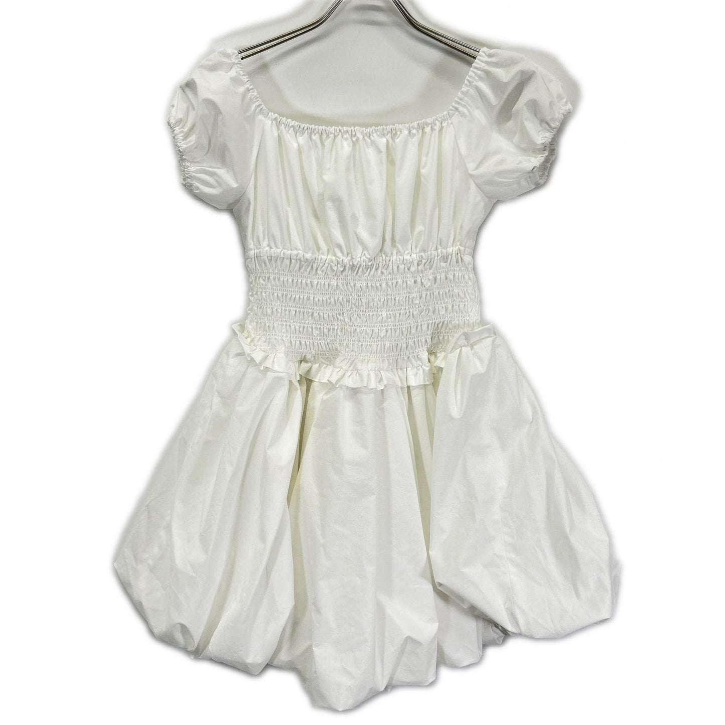 Bibiy ビビィ B60-OP146 ホワイト ELODIE MINI DRESS ワンピース ワンピース