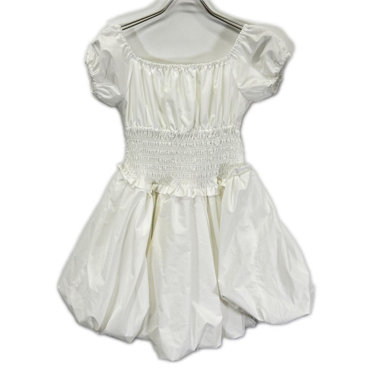 Bibiy ビビィ B60-OP146 ホワイト ELODIE MINI DRESS ワンピース ワンピース