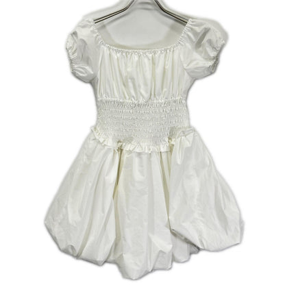 Bibiy ビビィ B60-OP146 ホワイト ELODIE MINI DRESS ワンピース ワンピース