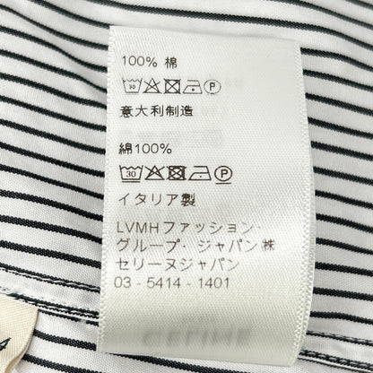 CELINE セリーヌ 2C211030F ホワイト エディ期 コットン シャツ ブラウス トップス