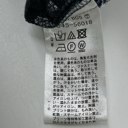 SunaUna スーナウーナ 545-56018 ブルーグレー コットン混 フラワー刺繍 ワンピース ワンピース