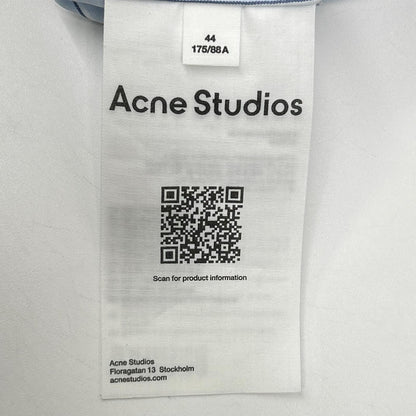 ACNE STUDIOS アクネ ストゥディオズ RW-MN-SHIR000033 ブルー ストライプボタンアップシャツ トップス