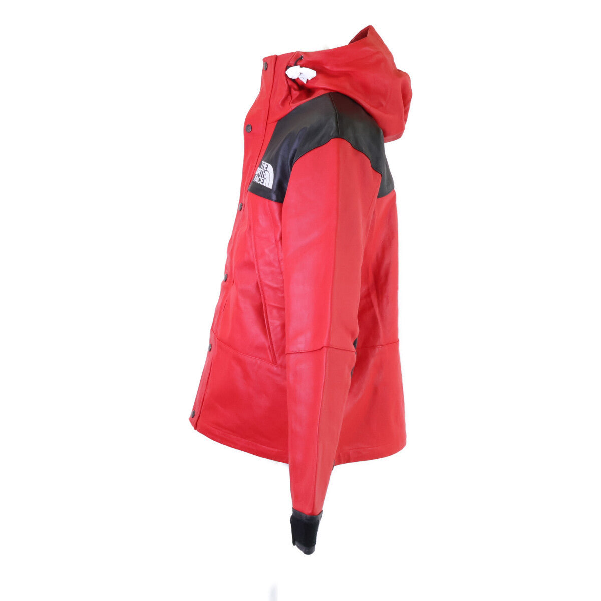 THE NORTH FACE ノースフェイス ｘSupremeシュプリーム【新品/国内正規/18AW】NP61807I Leather Mountain Parka ラムレザー マウンテンパーカー ジャケット
