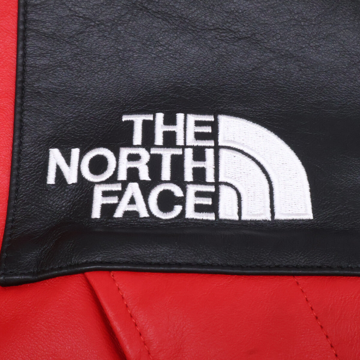 THE NORTH FACE ノースフェイス ｘSupremeシュプリーム【新品/国内正規/18AW】NP61807I Leather Mountain Parka ラムレザー マウンテンパーカー ジャケット