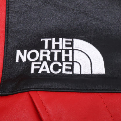 THE NORTH FACE ノースフェイス ｘSupremeシュプリーム【新品/国内正規/18AW】NP61807I Leather Mountain Parka ラムレザー マウンテンパーカー ジャケット