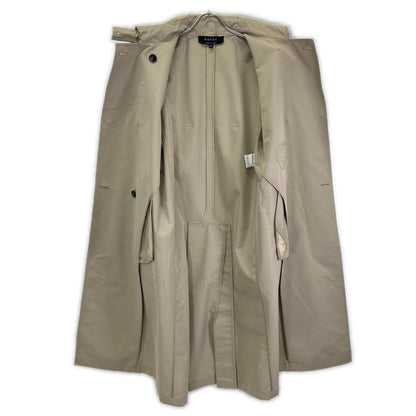 GUCCI グッチ 118107 ZF073 トム・フォード期 アイボリー ベルテッド ロングトレンチコート コート