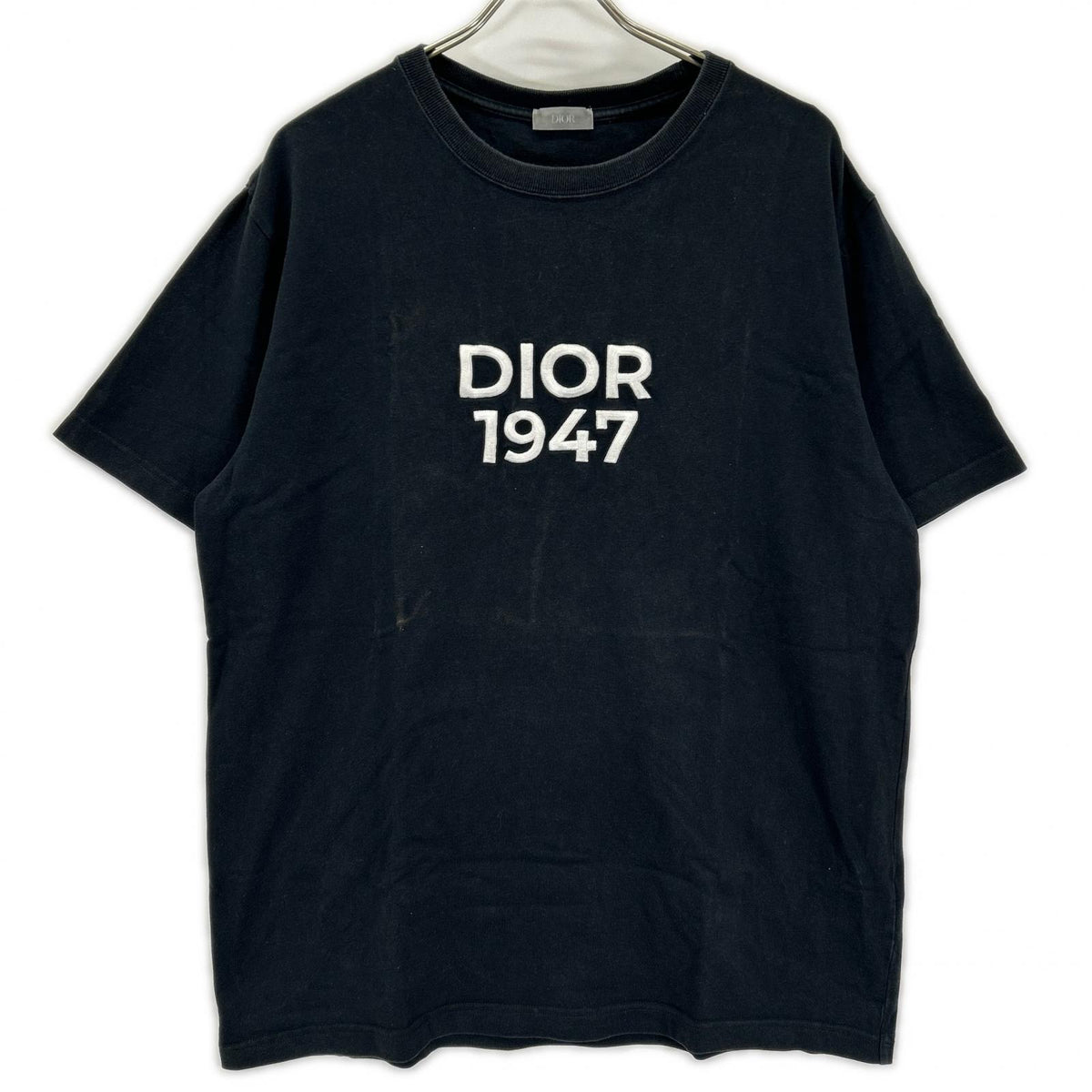 Dior HOMME Dior Homme 24SS 413J696F0554 black cotton logo T-shirt top