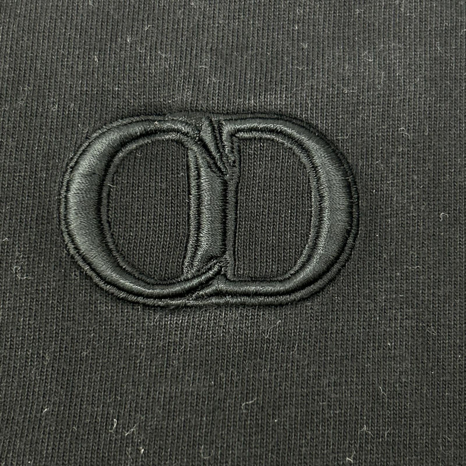 DIOR ディオール 943J605A0554 ブラック CD Icon Tシャツ トップス