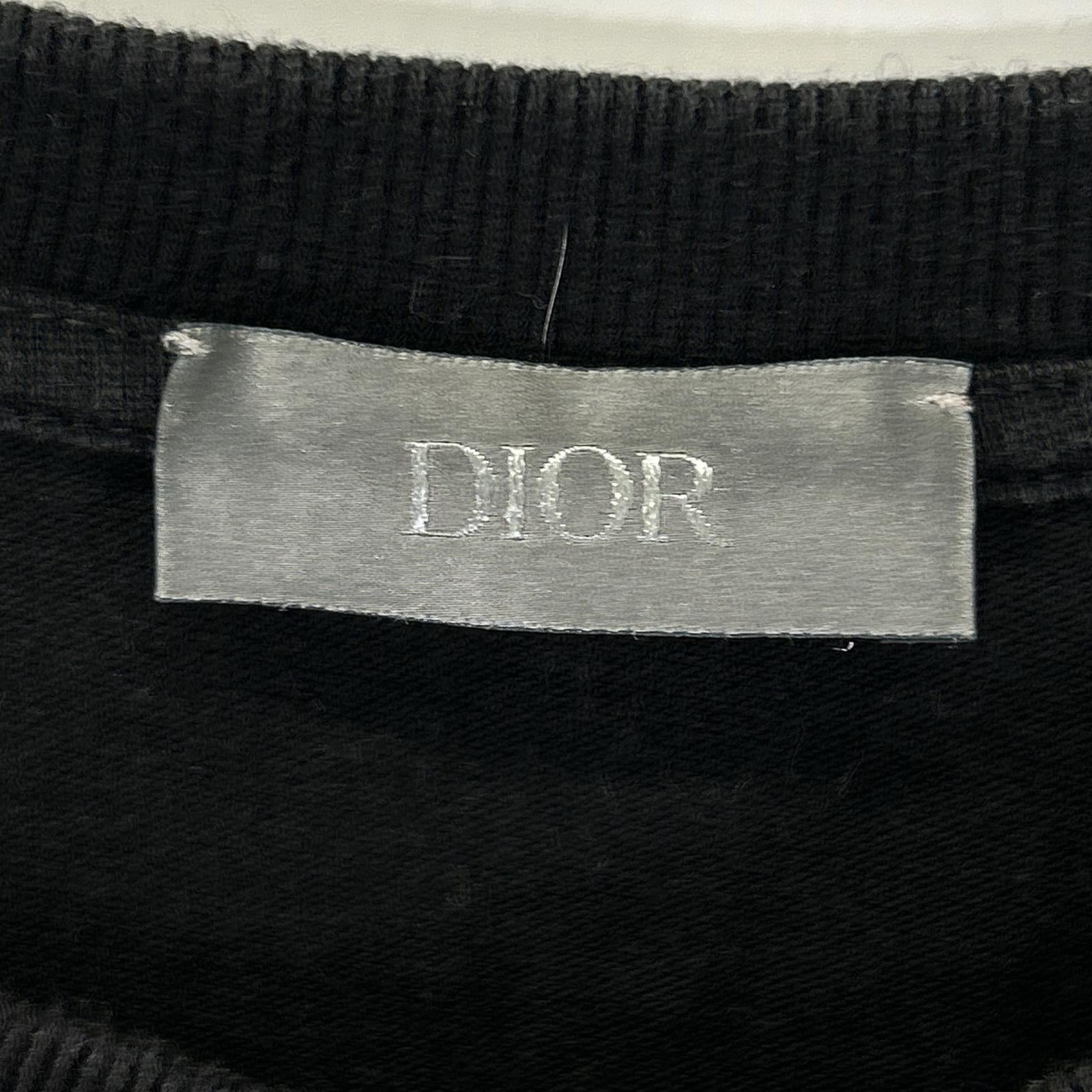 DIOR ディオール 943J605A0554 ブラック CD Icon Tシャツ トップス
