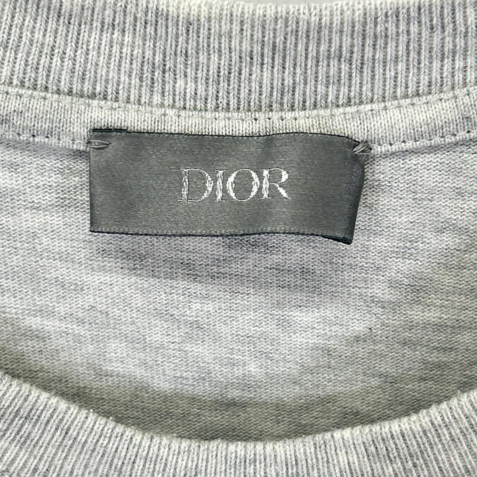 DIOR ディオール 943J605A0554 グレー CD Icon Tシャツ トップス
