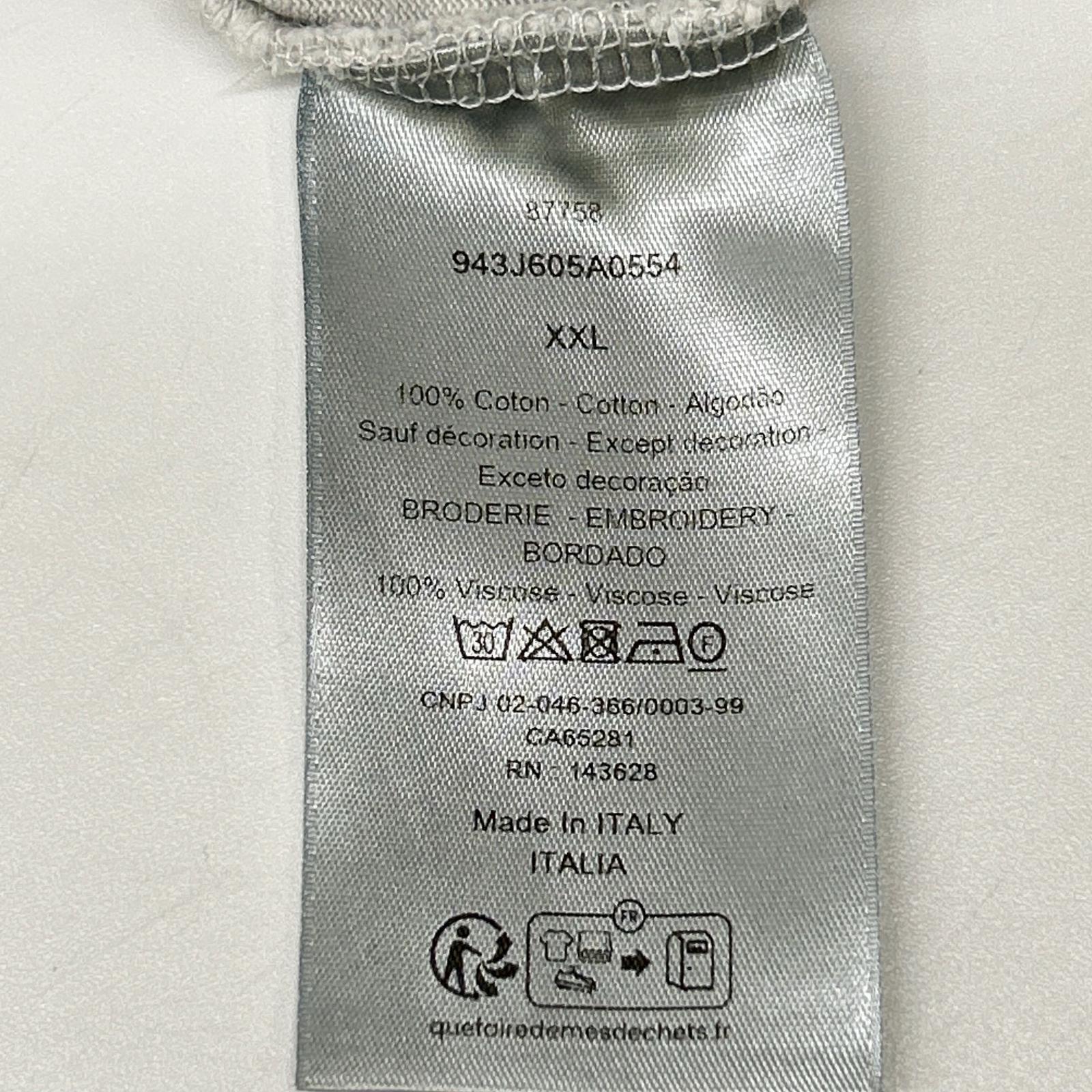 DIOR ディオール 943J605A0554 グレー CD Icon Tシャツ トップス