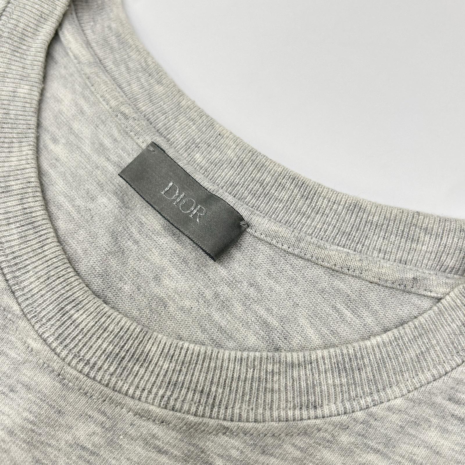 DIOR ディオール 943J605A0554 グレー CD Icon Tシャツ トップス